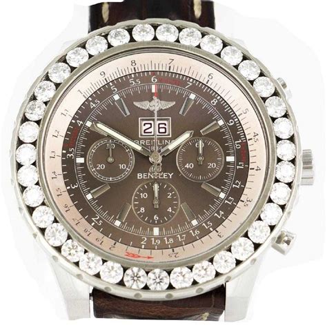 breitling by bentley|breitling bentley diamond bezel.